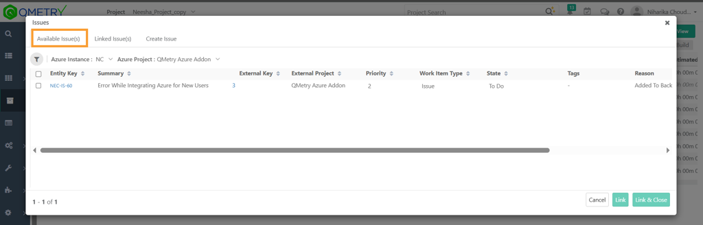Issues: Available Issues
