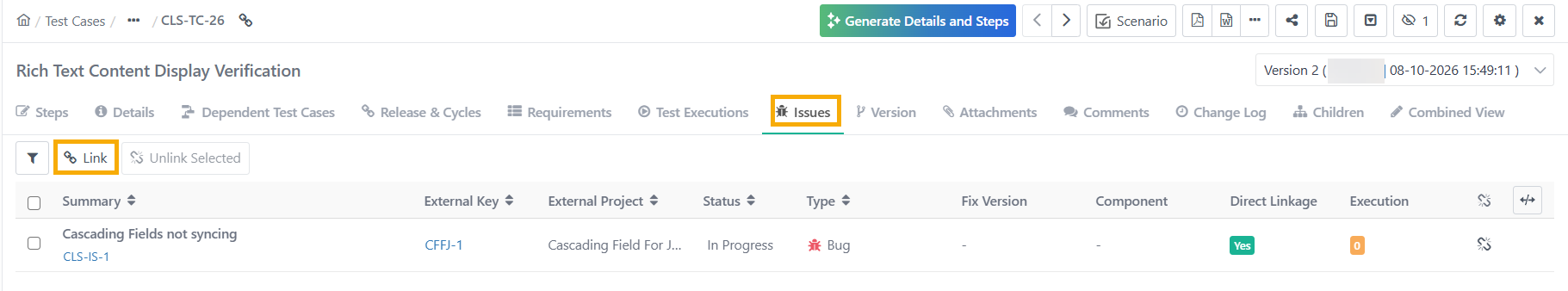 QPro_TC_Linking_Issues.png