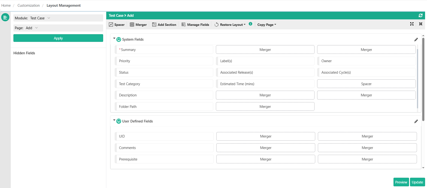 QPro_Customization_Layout_management
