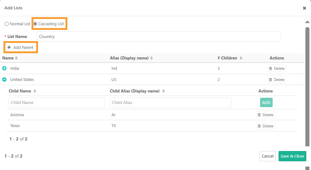 QPro_Customization_Cascading QPro_Customization_Cascading
