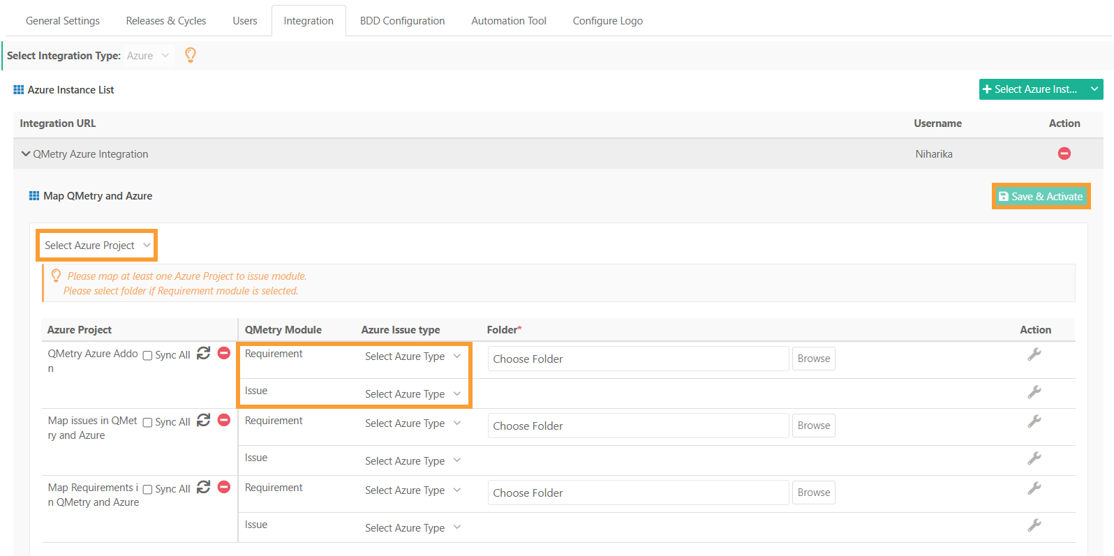 Select Azure Projects