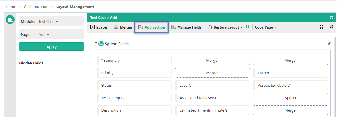 QPro_Customization_Add_section