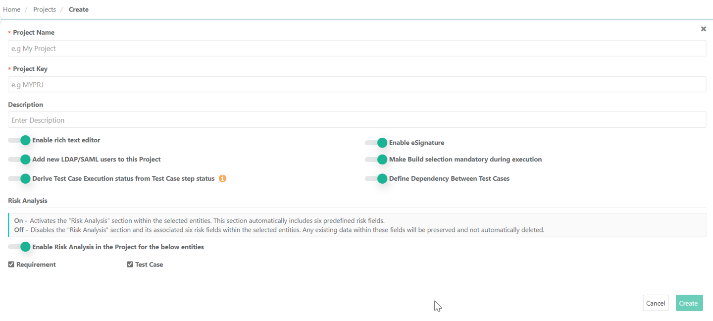 QPro_PM_Create Project