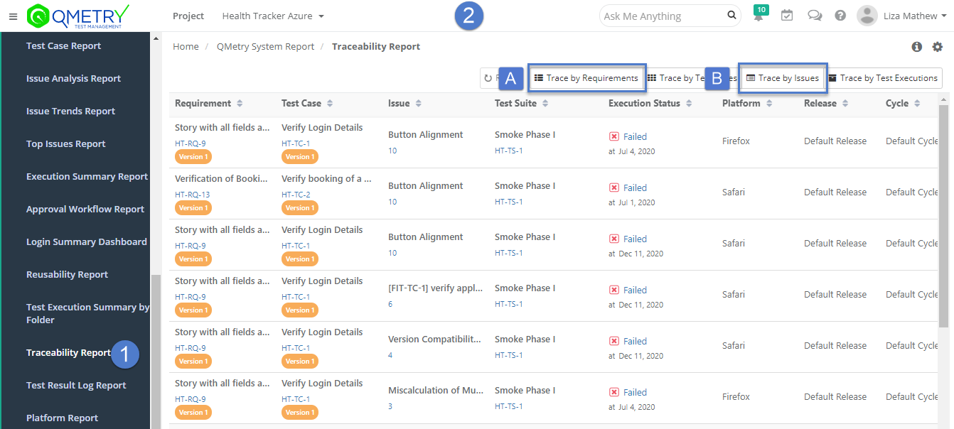 QMetry_Screenshot_Verify_Traceability1.png Select Trace by Requirement view